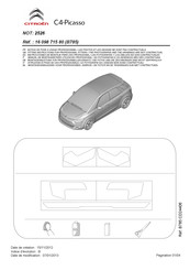 Citroen 16 098 715 80 Instrucciones De Montaje