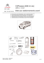 Citroen 16 102 791 80 Instrucciones De Montaje