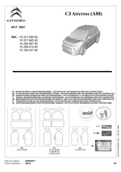 Citroen 16 227 699 80 Instrucciones De Montaje