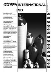 HYDAC International SB400 Instrucciones De Servicio