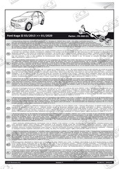 ECS Electronics FR-060-D1 Instrucciones De Montaje