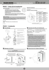 Navien NPE-180A Guía De Instalación Rápida
