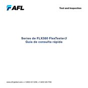 AFL FlexTester3 FLX380 Serie Guía De Rápida Instalación