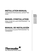 Thermador PROFESSIONAL PH36HS Manual De Instalación Y Manteniemiento