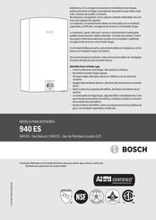 Bosch 940 ES Manual De Instrucciones