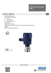 WIKA IPT-2 Instrucciones De Seguridad