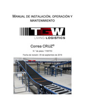 TGW CRUZ belt Manual De Instalación, Operación Y Mantenimiento