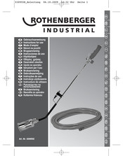 Rothenberger Industrial 030955E Instrucciones De Uso
