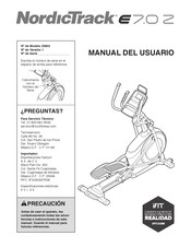 ICON Health & Fitness NordicTrack e7.02 Manual Del Usuario