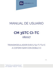 EKSELANS CM 3STC CI-TC Manual De Usuario