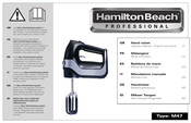 Hamilton Beach Professional M47 Manual De Instrucciones