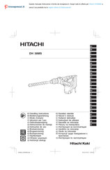 Hitachi DH 38MS Instrucciones De Manejo