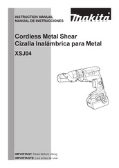 Makita XSJ04 Manual De Instrucciones