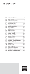 Zeizz CT LUCIA 611PY Instrucciones De Uso