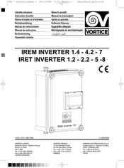 Vortice IRET 2.2 Manual De Instrucciones