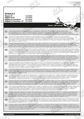 ECS Electronics RN-143-BX Instrucciones De Montaje