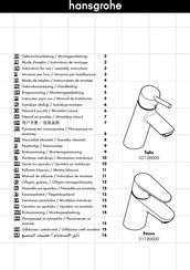 Hansgrohe Focus 31130000 Instrucciones De Montaje