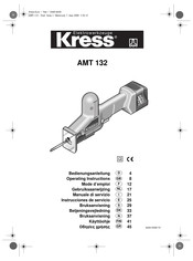 KRESS AMT 132 Instrucciones De Servicio