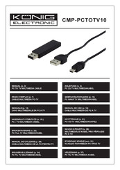 König Electronic CMP-PCTOTV10 Manual De Uso