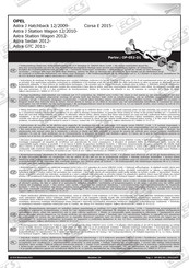 ECS Electronics OP-052-D1 Instrucciones De Montaje