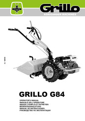 Grillo G84 Manual De Instrucciones