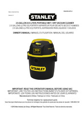 Stanley 199-4375-2 Manual Del Usuario