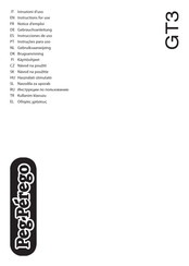 Peg-Perego GT3 Instrucciones De Uso