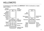 Motorola MOTORIZR Z8 3G Manual De Instrucciones