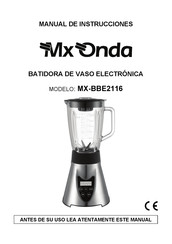 Mx Onda MX-BBE2116 Manual De Instrucciones