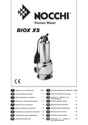 NOCCHI BIOX XS Manual De Uso