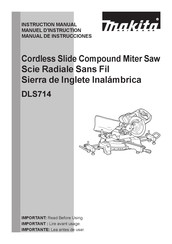 Makita DLS714 Manual De Instrucciones