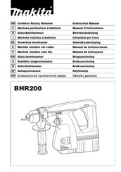 Makita BHR200 Manual De Instrucciones