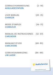 Audio Service Charger 3G Manual De Instrucciones