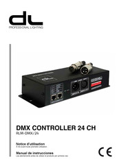 DL RLM-DMX/24 Manual De Instrucciones