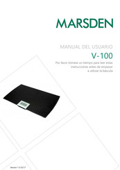 marsden V-100 Manual Del Usuario