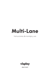 visplay Multi-Lane Instrucciones De Montaje