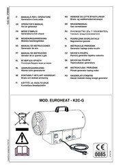 General EUROHEAT - K2C-G Manual De Instrucciones