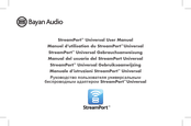 Bayan Audio StreamPort Manual Del Usuario