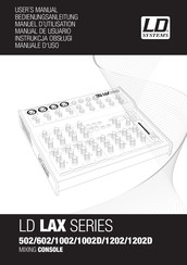 LD Systems LAX 1002D Manual De Usuario