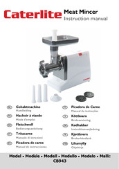 Caterlite CB943 Manual De Instrucciones