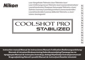 Nikon COOLSHOT PRO STABILIZED Manual De Instrucciones