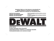 Dewalt DC740 Manual De Instrucciones