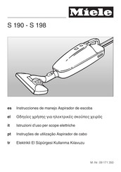 Miele S 198 Instrucciones De Manejo