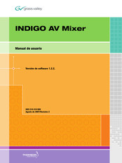 GRASS VALLEY INDIGO AV Mixer Manual De Usuario