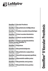 LeMaitre Omniflow II Instrucciones De Uso