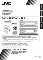 JVC KD-G302 Manual De Instrucciones