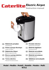 Caterlite K711 Manual De Instrucciones