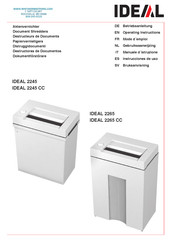 Ideal 2265 CC Instrucciones De Uso