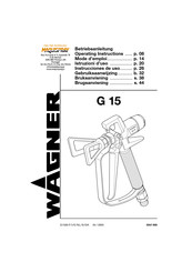 WAGNER G 15 Instrucciones De Uso