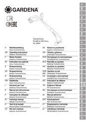 Gardena SmallCut 300 Accu Manual De Instrucciones